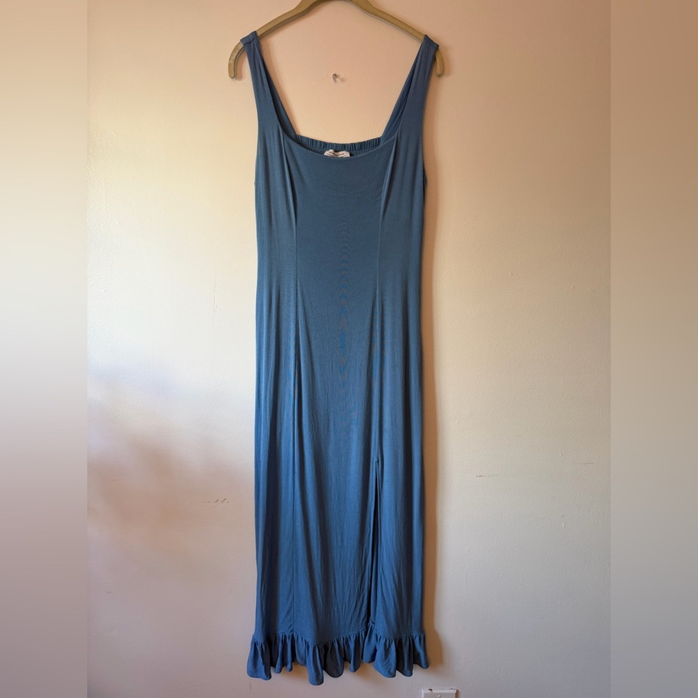 & Other Stories Light Blue Midi Dress - Picture 4 of 6